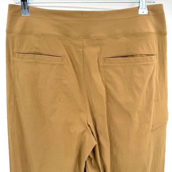 ATHLETA Trekkie North Tan Beige Ankle Jogger Pants Size 8 - Picture 5 of 7
